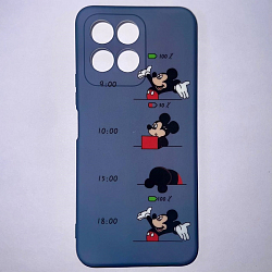 Силиконовый чехол NONAME для Honor X6 с рисунком (вид №3)