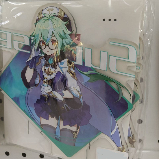 Акриловый стенд (13-15см) 2D Боги инпакт, № 124