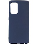 Силиконовый чехол XIVI для Samsung  Galaxy A72 (2021), TPU Color, матовый, темно-синий