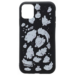 Силиконовый чехол BLACK PRINT для iPhone 13 Pro (005)