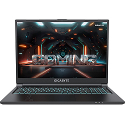 Ноутбук игровой 16" Gigabyte G6 (Intel Core i7-13620H/ 16GB/ SSD 1TB/ RTX 4060/ DOS) (KF-H3KZ854KD) black