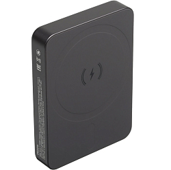 Внешний АКБ DEPPA NRG Alum S (5000mAh), cерый, 15Вт (33704)