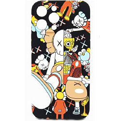Силиконовый чехол LUXO для iPhone 12 ( № S3 KAWS )