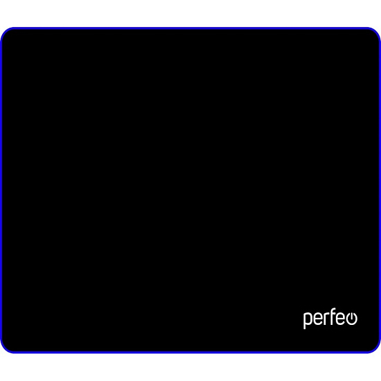 Коврик PERFEO "Black", "Синий", (240*320*3 мм)