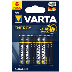 Элемент питания VARTA LR06 Energy BL-6 (60/300)