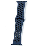 Силиконовый ремешок XO BT08A 38/40/41mm Blue+Black