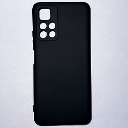 Силиконовый чехол NANO для Xiaomi Redmi Note 11 (Черный)