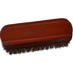 Щётка для обуви с конским волосом, 13×5×4 см