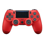 Геймпад БП для SONY PS4 Dual Shock Crystal Red (не оригинал)