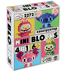 Конструктор «Mini Blocks. Весёлые друзья», 2272 деталей