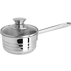 Ковш 0.7л REGENT Linea BIMBO vitro 93-BIMv-04, со стек. кр., 12х6 см