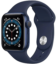 Часы Apple Watch Series 6 GPS, 40 мм, (MG143) Blue, Sport Band (US)