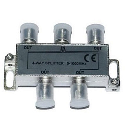 Сплиттер 4-WAY 5-1000МГц СИГНАЛ