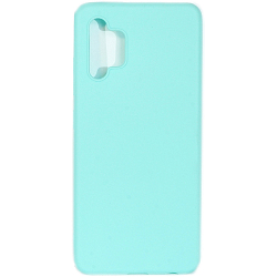 Силиконовый чехол XIVI для Samsung  Galaxy A32 (2021), TPU Color, матовый, бирюзовый