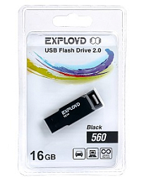 USB 16Gb Exployd 560 чёрный
