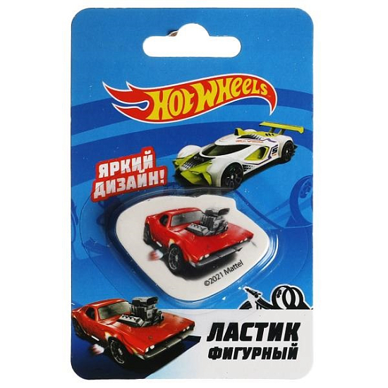 Ластик УМКА ХОТ ВИЛС фигурный ER-60464-HW