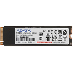 Накопитель SSD M.2 1Tb ADATA LEGEND (ALEG-800-1000GCS)