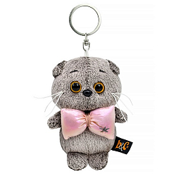 Мягкая игрушка - брелок Басик с объёмным бантом ABB-086