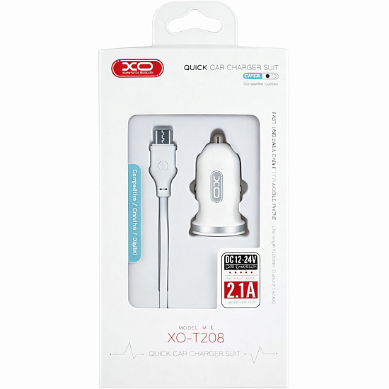 Авто ЗУ ХО TZ08