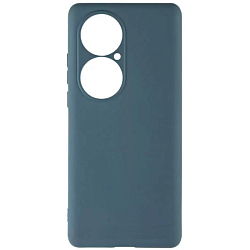 Задняя накладка ZIBELINO Soft Matte для Huawei P50 Pro (синий) защита камеры