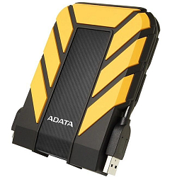 Внешний жёсткий диск 2.5" 1Tb ADATA HD710 Pro AHD710P-1TU31-CYL USB 3.1, Yellow, Retail