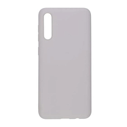 Силиконовый чехол NONAME для Samsung Galaxy A50/A30S/A50S (Серый) матовый