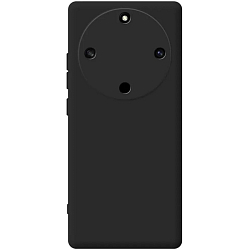 Задняя накладка SILICONE COVER для Honor X9A 5G №01 Черный