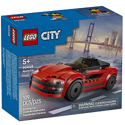 Конструктор LEGO CITY 60448 Красный спортивный автомобиль
