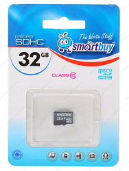 Micro SD 32Gb SMARTBUY Class 10