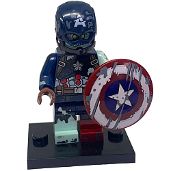 Фигурка SP001 Капитан Америка (Зомби)