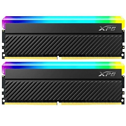 Оперативная память DDR4 32GB (2x16Gb) ADATA XPG SPECTRIX D45G,UDIMM 3600MHz CL18-22-22, 1.35V, Черный Радиатор