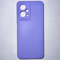 Задняя накладка Мобилис для Xiaomi Redmi Note 12 (5G), лавандовый , матовая с защитой камеры