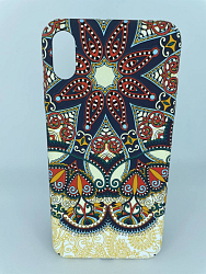 Задняя накладка NONAME TOP для iPhone XS Max рисунок микс