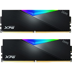 Оперативная память DDR5 32GB Adata 5600MHz XPG Lancer RGB (2x16GB) CL36-36-36 UDIMM 288-Pins Kit Black Heatsink (AX5U5600C3616G-DCLARBK)