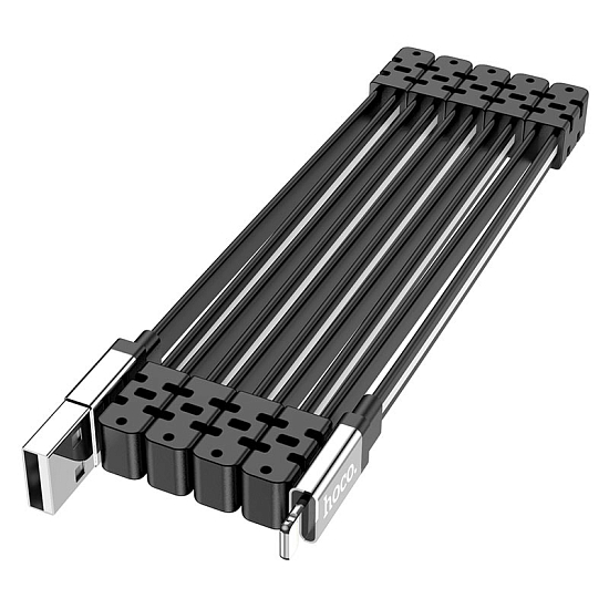 Кабель USB <--> Lightning  1.2м HOCO U103 магнитный