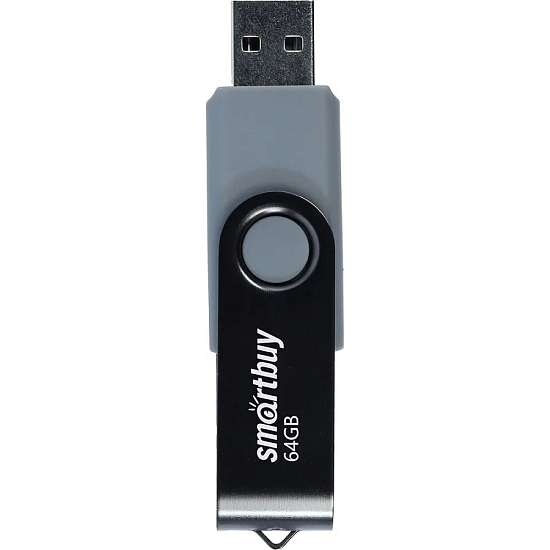 USB 64Gb Smart Buy Twist чёрный
