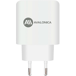 Сетевое ЗУ 1USB-2Type-C 3A AVA GaN AVA-WCH-010 White