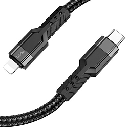 Кабель Lightning <--> Type-C  1.2м HOCO U110, чёрный