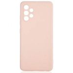 Задняя накладка SILICONE CASE Soft Matte для Samsung Galaxy A32 нежно-розовый