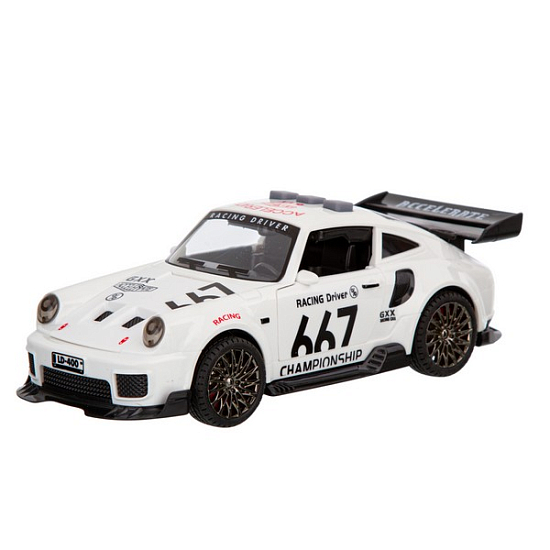 Машинка инерционная BeBoy резиновые покрышки, двери открываются IT110823