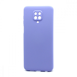 Силиконовый чехол SILICONE CASE New ERA для Xiaomi Redmi Note 9S/Note 9 Pro сиреневый