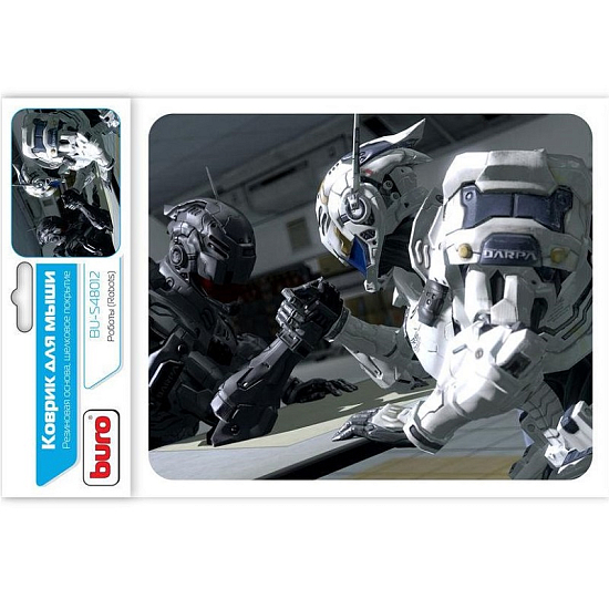Коврик BURO BU-S48012 рисунок/роботы
