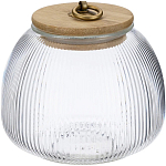 Банка стеклянная с бамбуковой крышкой REGENT Linea LANTERN 93-HO-LA-02-950, 950мл