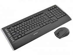 Клавиатура+мышь БП A4TECH 9300F черный, USB