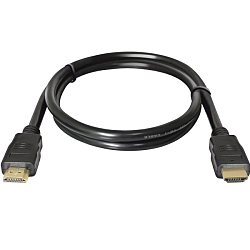 Кабель HDMI <--> HDMI  1.0м ГАРНИЗОН GCC-HDMI-1М v1.4, черный, пакет