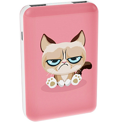 Внешний АКБ RITMIX RPB-10007 Grumpy Cat (10000 mAh) (2USB)