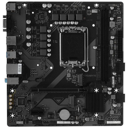 Материнская плата Gigabyte B760M E LGA1700 DDR5 mATX RTL