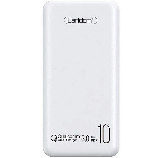 Внешний АКБ EARLDOM ET-PD02 (10000mAh) белый