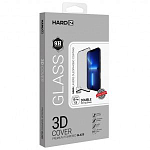 Противоударное стекло 3D HARDIZ Premium для iPhone 13/iPhone 13 Pro черное черное (HRD186710)