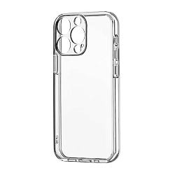 Силиконовый чехол Clear Case для iPhone 15 Pro Max, 2mm прозрачный (в техпаке)
